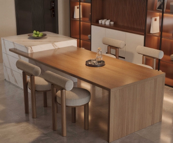 Modern Dining Table And Chairs-ID:179137954