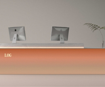 Modern Reception Desk-ID:410244943