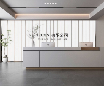Modern Office Reception Desk-ID:174319742