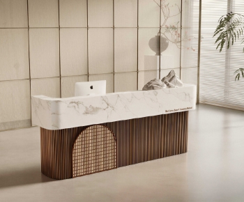 Modern Reception Desk-ID:589097027