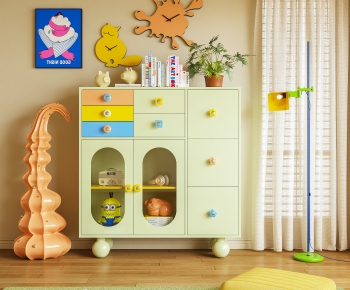 Modern Decorative Cabinet-ID:367422103