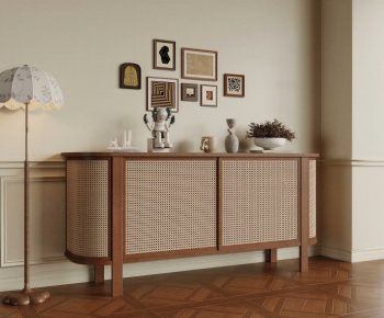 Modern Entrance Cabinet-ID:142396931