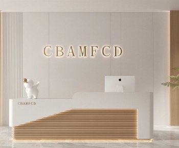 Modern Reception Desk-ID:376169927