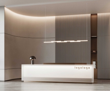 Modern Reception Desk-ID:156403063