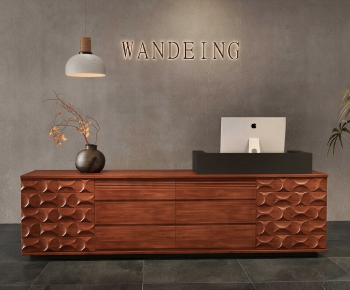 Modern Reception Desk-ID:909847974