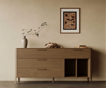 New Chinese Style Side Cabinet-ID:317180243