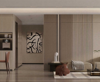 Modern A Living Room-ID:999273066