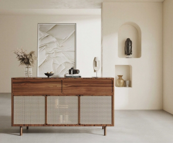 Wabi-sabi Style Side Cabinet-ID:235102897