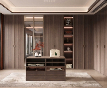 New Chinese Style Clothes Storage Area-ID:645189344