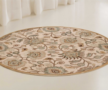 French Style Circular Carpet-ID:945286994