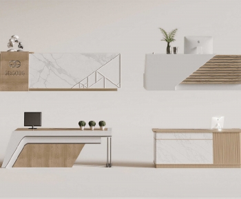 Modern Reception Desk-ID:256038907