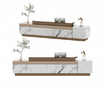 Modern Reception Desk-ID:482729918