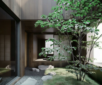 New Chinese Style Courtyard/landscape-ID:547585964