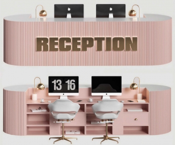 Modern Reception Desk-ID:887898922