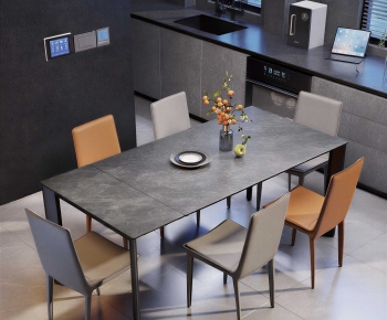 Modern Dining Table And Chairs-ID:527072913