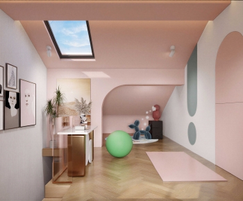 Modern Children's Room Activity Room-ID:289797077