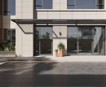 Modern Residential Building-ID:644435885