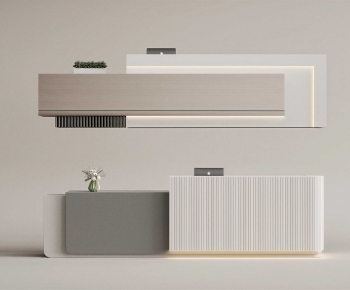 Modern Reception Desk-ID:834753996