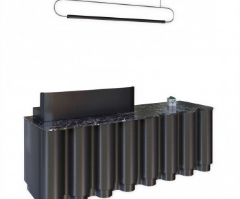 Modern Reception Desk-ID:843993905