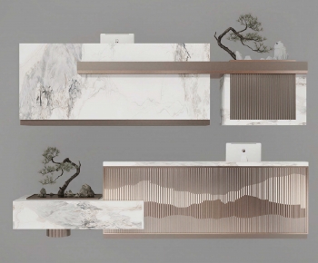 Modern Reception Desk-ID:305950626