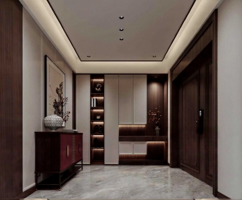 New Chinese Style Hallway-ID:616970159