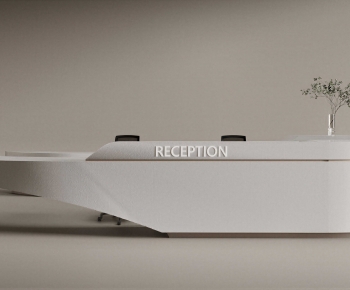 Modern Reception Desk-ID:413742073
