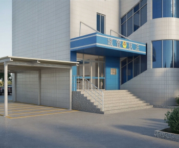 Modern Public Building-ID:829861271