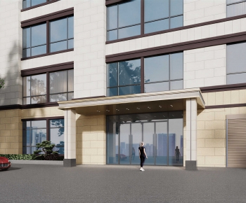 Modern Facade Element-ID:259417063