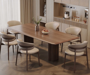 Modern Dining Table And Chairs-ID:964056976
