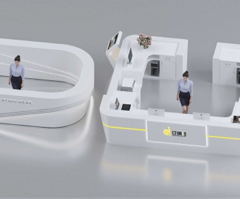 Modern Reception Desk-ID:111110266