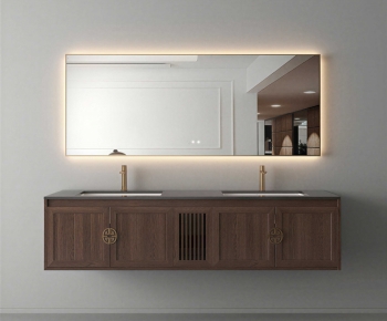 New Chinese Style Bathroom Cabinet-ID:760157113