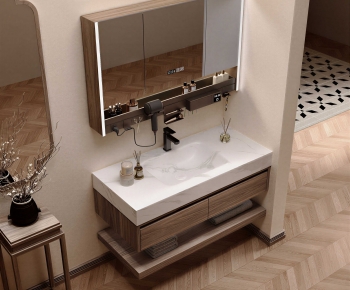 Modern Bathroom Cabinet-ID:199697023