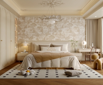 French Style Bedroom-ID:492153882