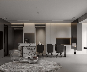 Modern A Living Room-ID:440496929