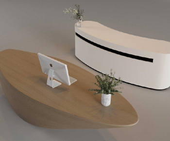 Modern Reception Desk-ID:978090894