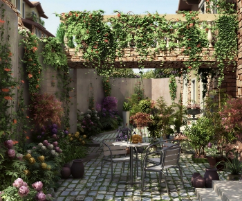 Modern Courtyard/landscape-ID:519254929