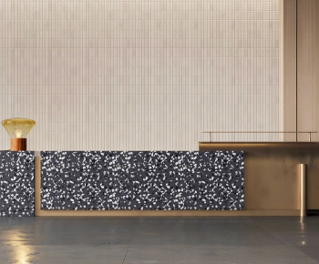 Modern Reception Desk-ID:432426939