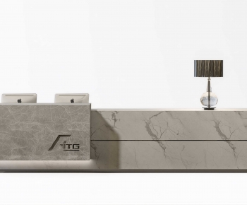 Modern Reception Desk-ID:264880909