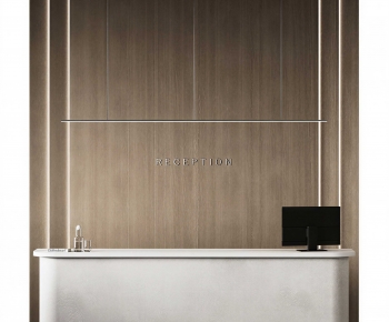 Modern Reception Desk-ID:215845116