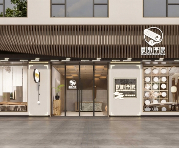 New Chinese Style Facade Element-ID:822542911