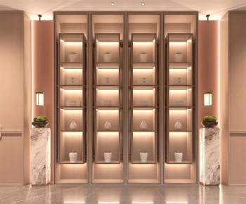 New Chinese Style Decorative Cabinet-ID:257772926