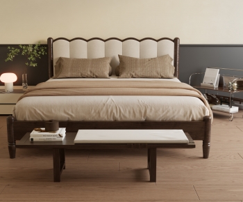 French Style Double Bed-ID:766916042