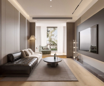 Modern A Living Room-ID:477926972