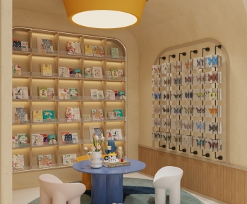 Modern Children's Reading Room-ID:420321946