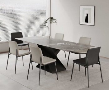 Modern Dining Table And Chairs-ID:909531128