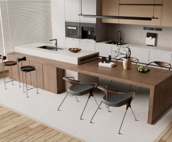 Modern Dining Table And Chairs-ID:811043029