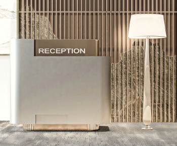 Modern Reception Desk-ID:482630012