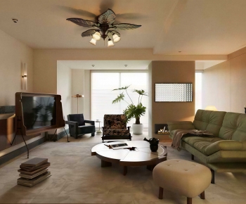 Modern A Living Room-ID:761168968