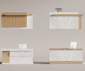 Modern Reception Desk-ID:901295906