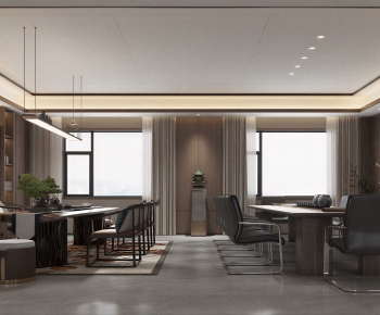 New Chinese Style Manager's Office-ID:416652926